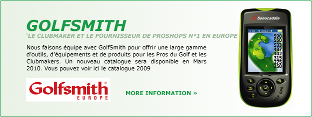 GolfSmith - Mat�rial Pro
