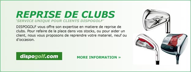 DISPOGOLF Reprise de Clubs